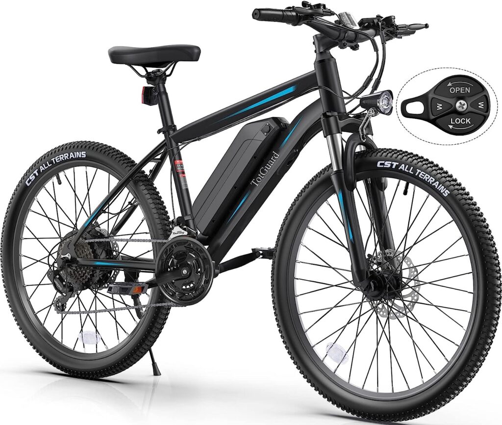 TotGuard 27.5" Electric Bike for Adults with 500W Motor